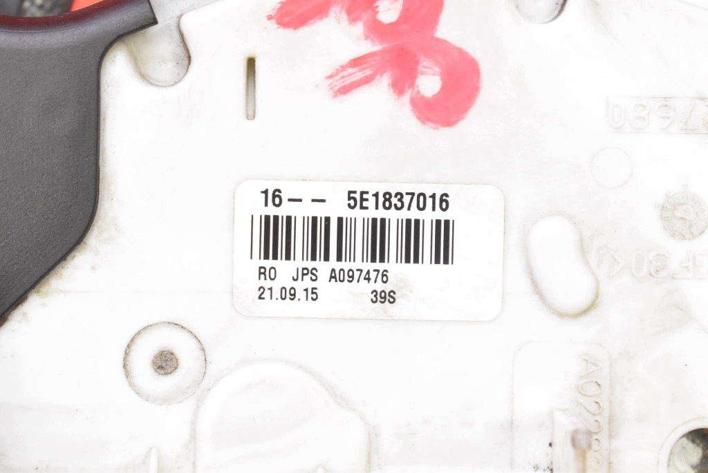 lock door right front front EU 5E1837016 VW PASSAT B8 14-19