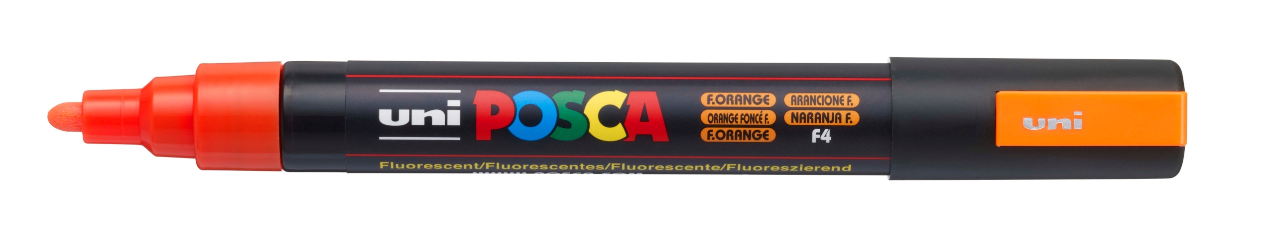 

Marker z farbą plakatową Posca PC-5M fluo pomarań