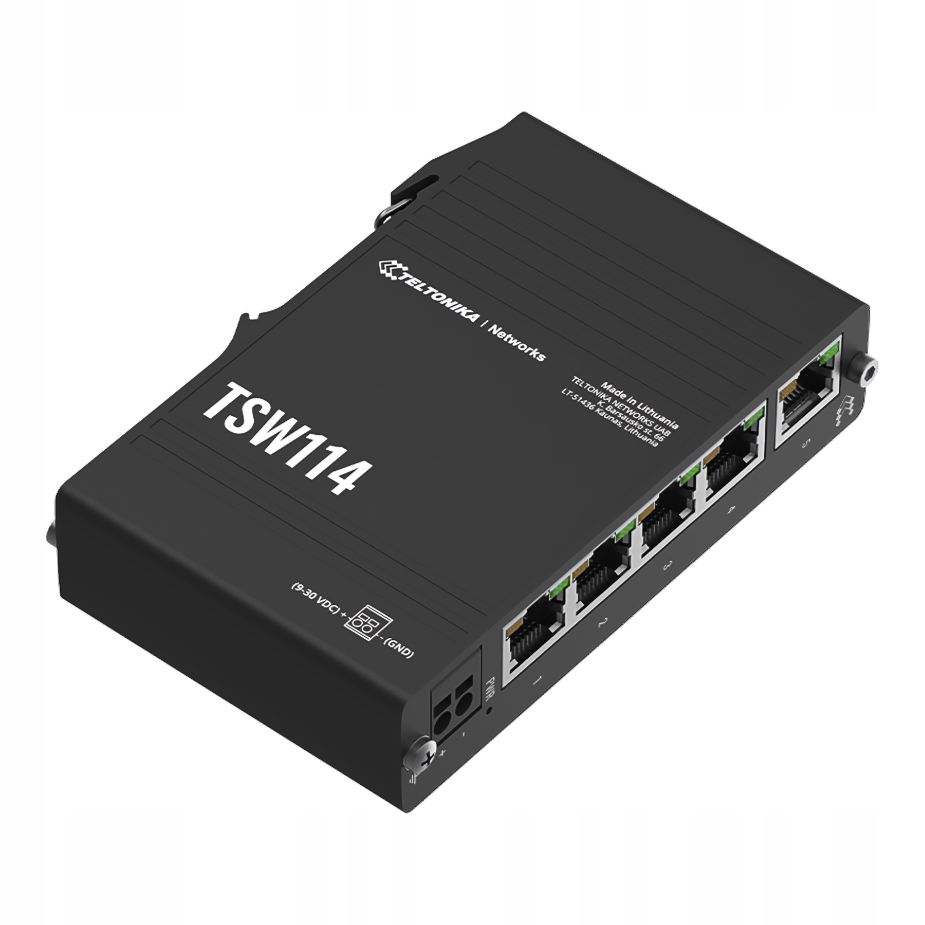 Priemyselný Switch TSW114 5-PORTOVÝ Teltonika