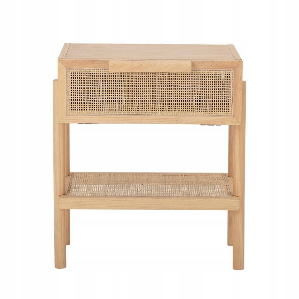 Bloomingville Manon Stolík Nočná Skrinka Prírodná drevená