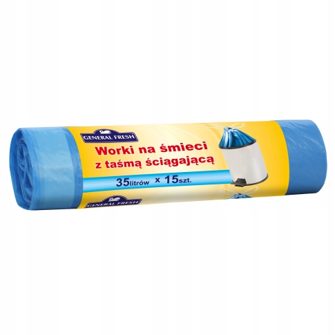 

Worki na śmieci 35 l 15 szt