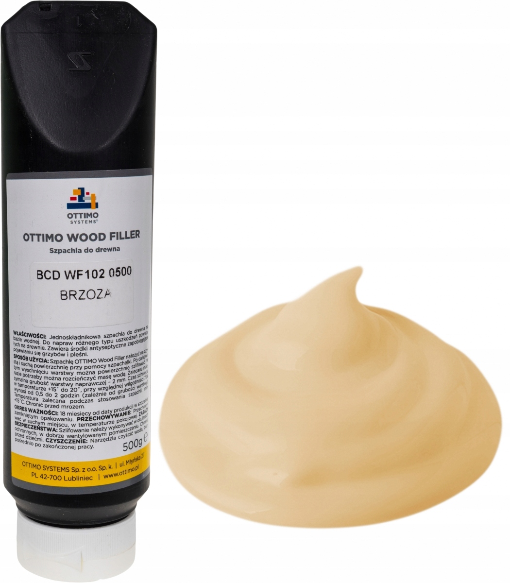 

Szpachla do drewna Brzoza 500g kit szpachlówka