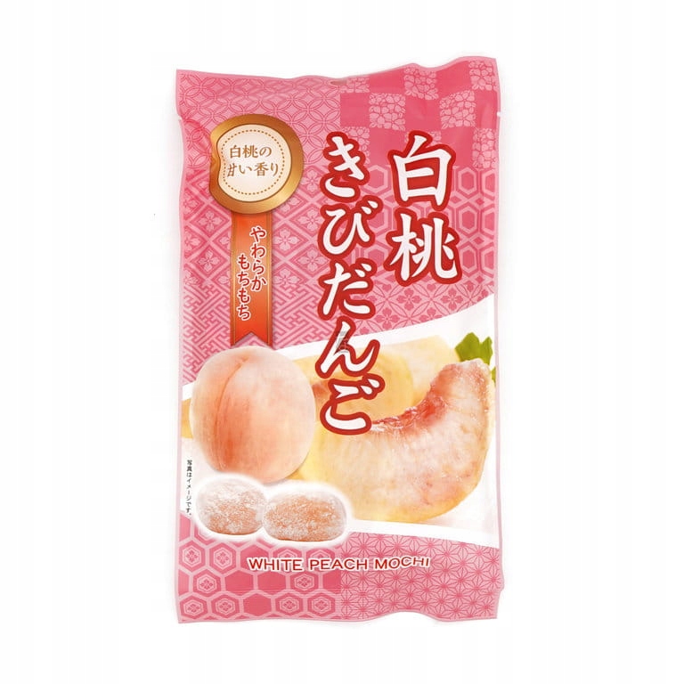 

Seiki Japońskie Mochi brzoskwinia Kibi Dango, 130g
