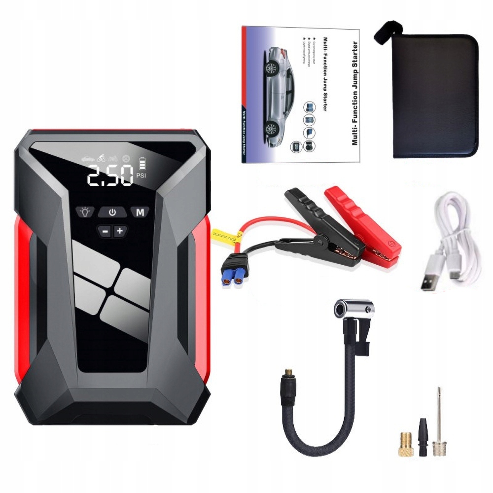 Štartovacie Zariadenie Jump Starter Pre Auto Powerbank 10000 mAh
