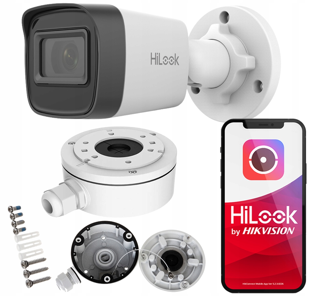 Venkovní Ip kamera HiLook od firmy Hikvision Ir 20 m IPCAM-B2-P Full Hd krabička