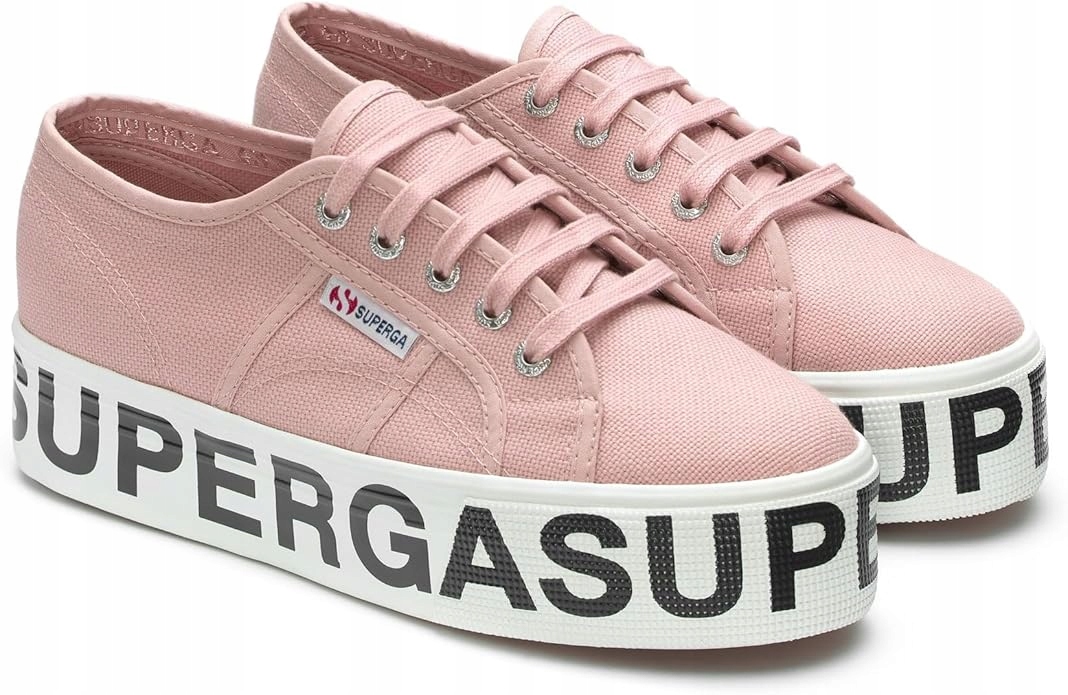 Superga Dámské Tenisky Růžové, Klasická Tkanina 42 6CA
