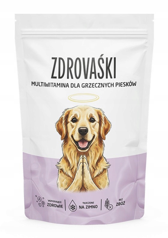 Levně Pokušení Zdrovaśki Multivitamin Pro Hodné Pejsky 160 g Příchutě
