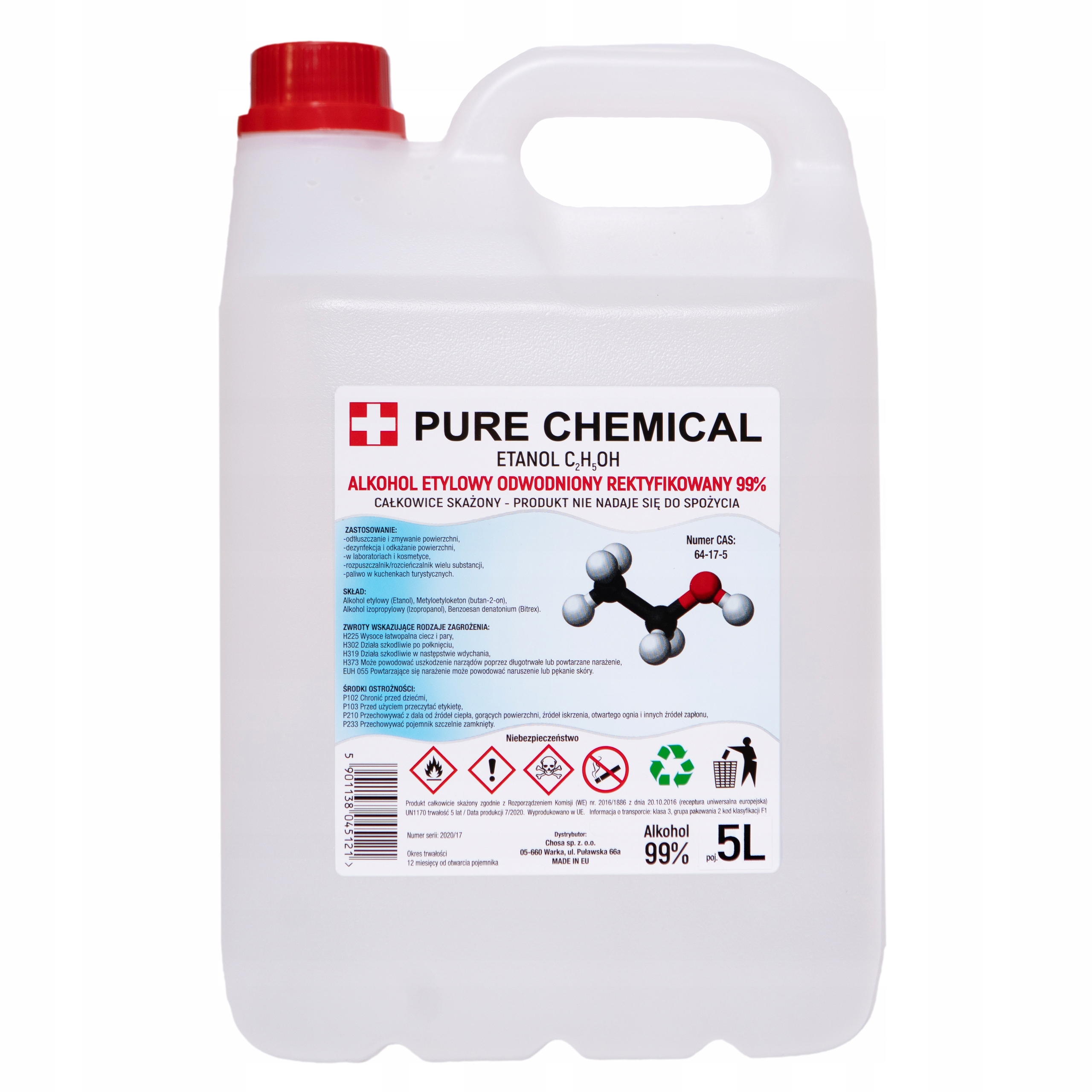 

Alkohol etylowy Etanol spirytus 99%