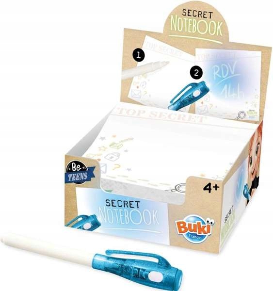 

Sekretny Notatnik z magicznym długopisem Buki