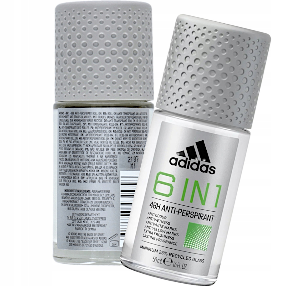 

Adidas Men Roll On 6in1 dezodorant antyperspirant