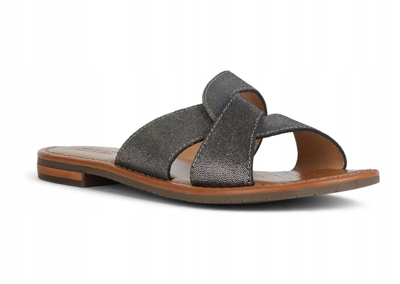 Geox Nazouváky Černé Kožené 41 J_a