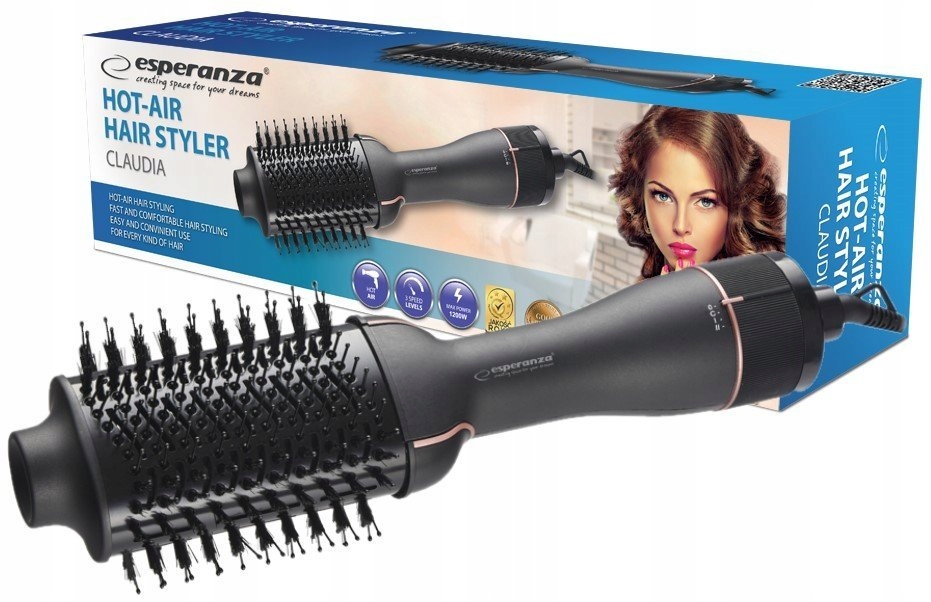 

Suszarka Lokówka Obrotowa Do Włosów Kręcenia 1200W