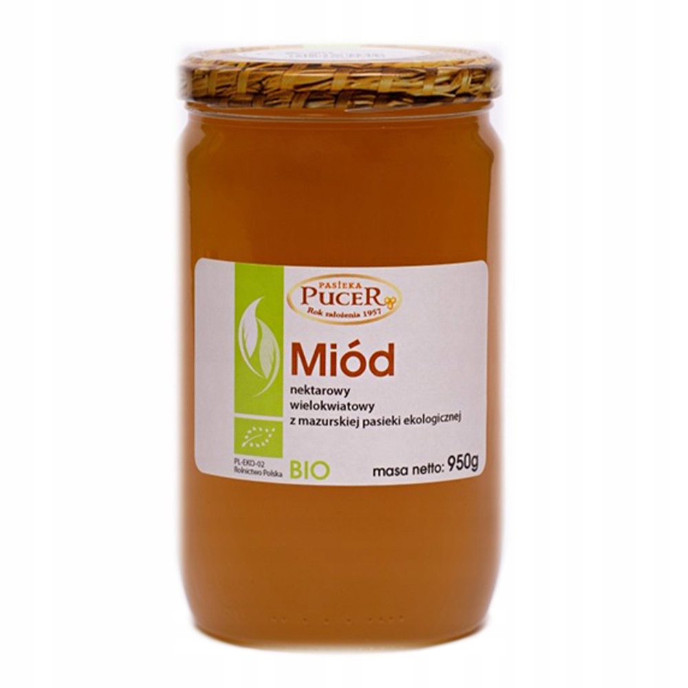 Pucer Miód wielokwiatowy (950g) Bio