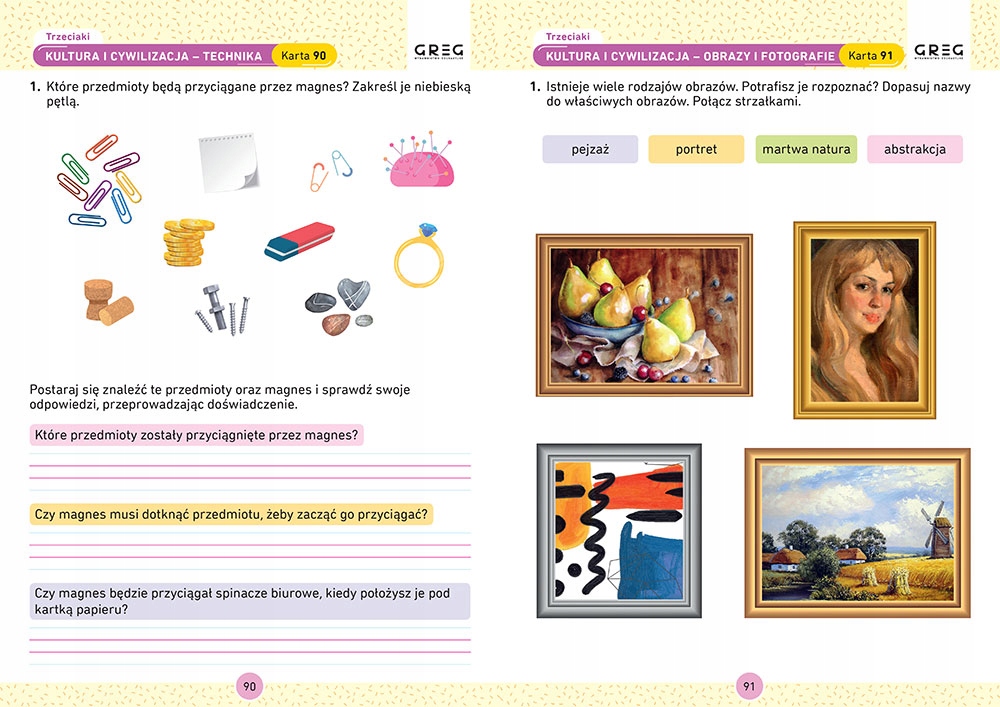 Zestaw kl 1-3 DRUGAKI PIERWSZAKI TRZECIAKI KARTY PRACY, ŚCIĄGA 1-3, DYKTAND Okładka miękka
