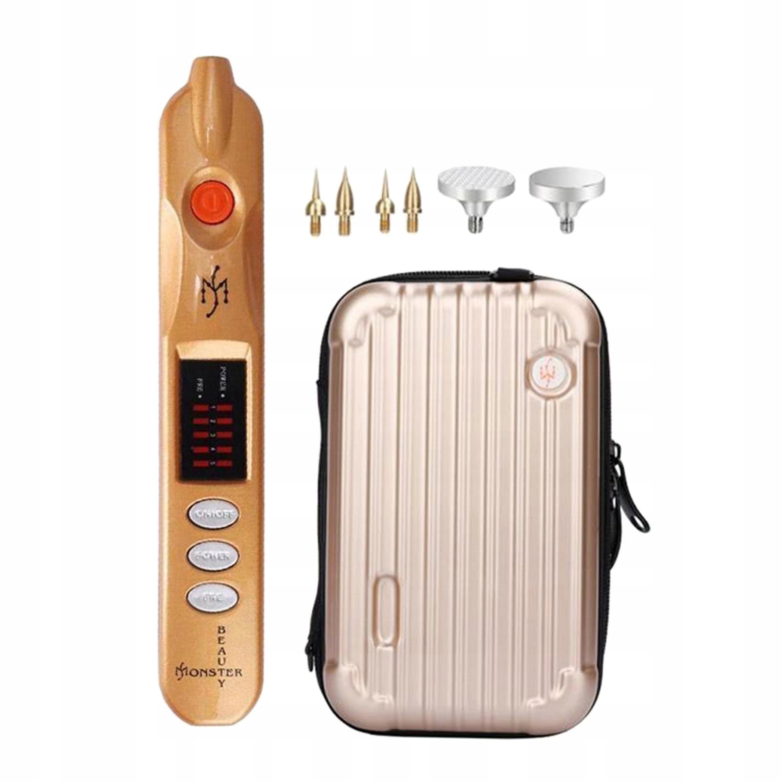 2020 Długopis plazmowy do liftingu powiek twarzy i usuwania zmarszczek Plasmapen Gold Marka bez marki