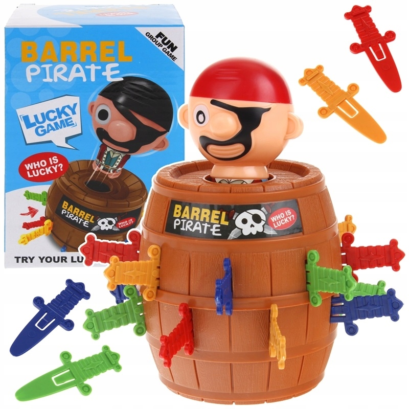 

Gra Zręcznościowa Szalony Pirat Ukłuj Pirata