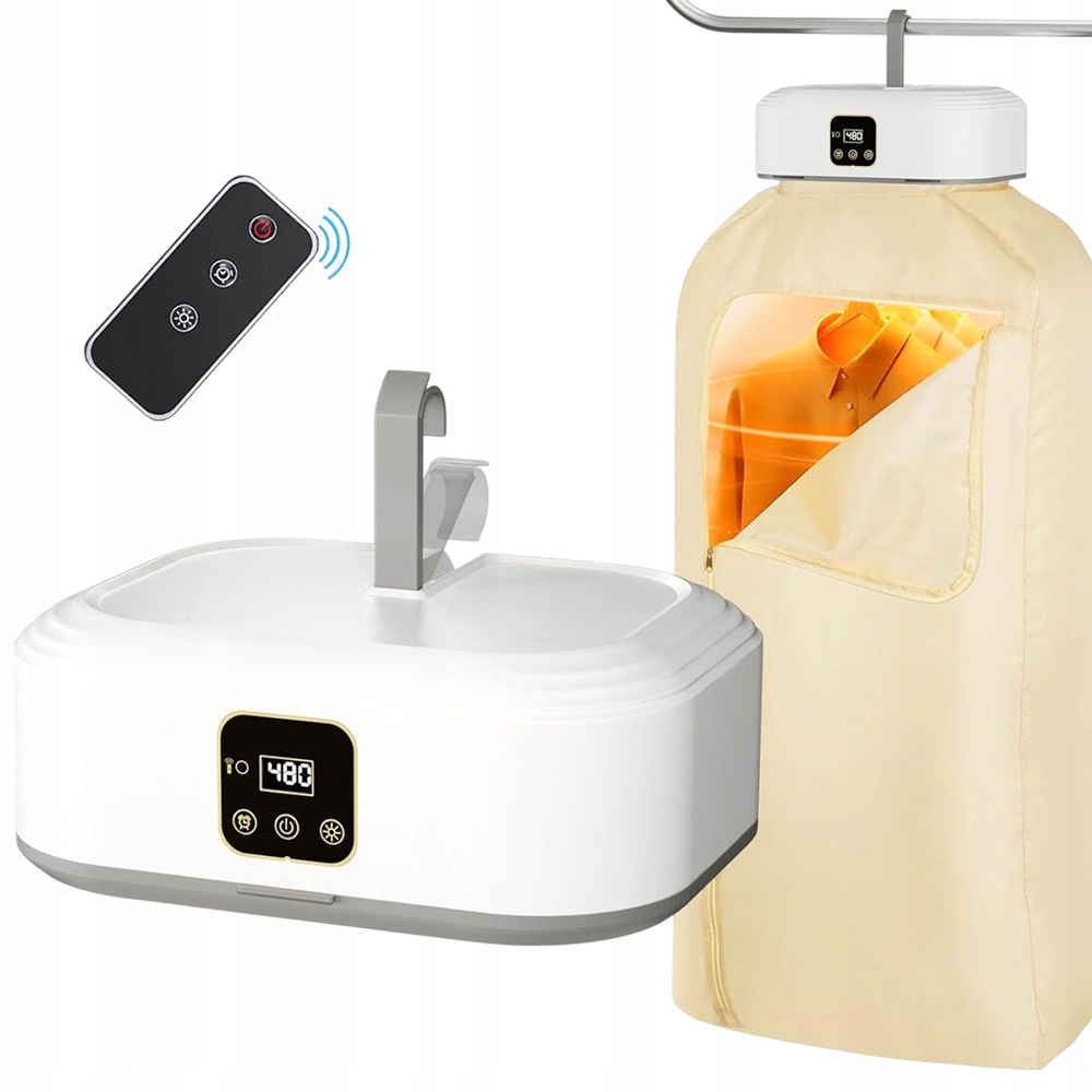 Levně Mini Sušák Oděvů S Příkonem 600 W Cirkulace Horkého Vzduchu