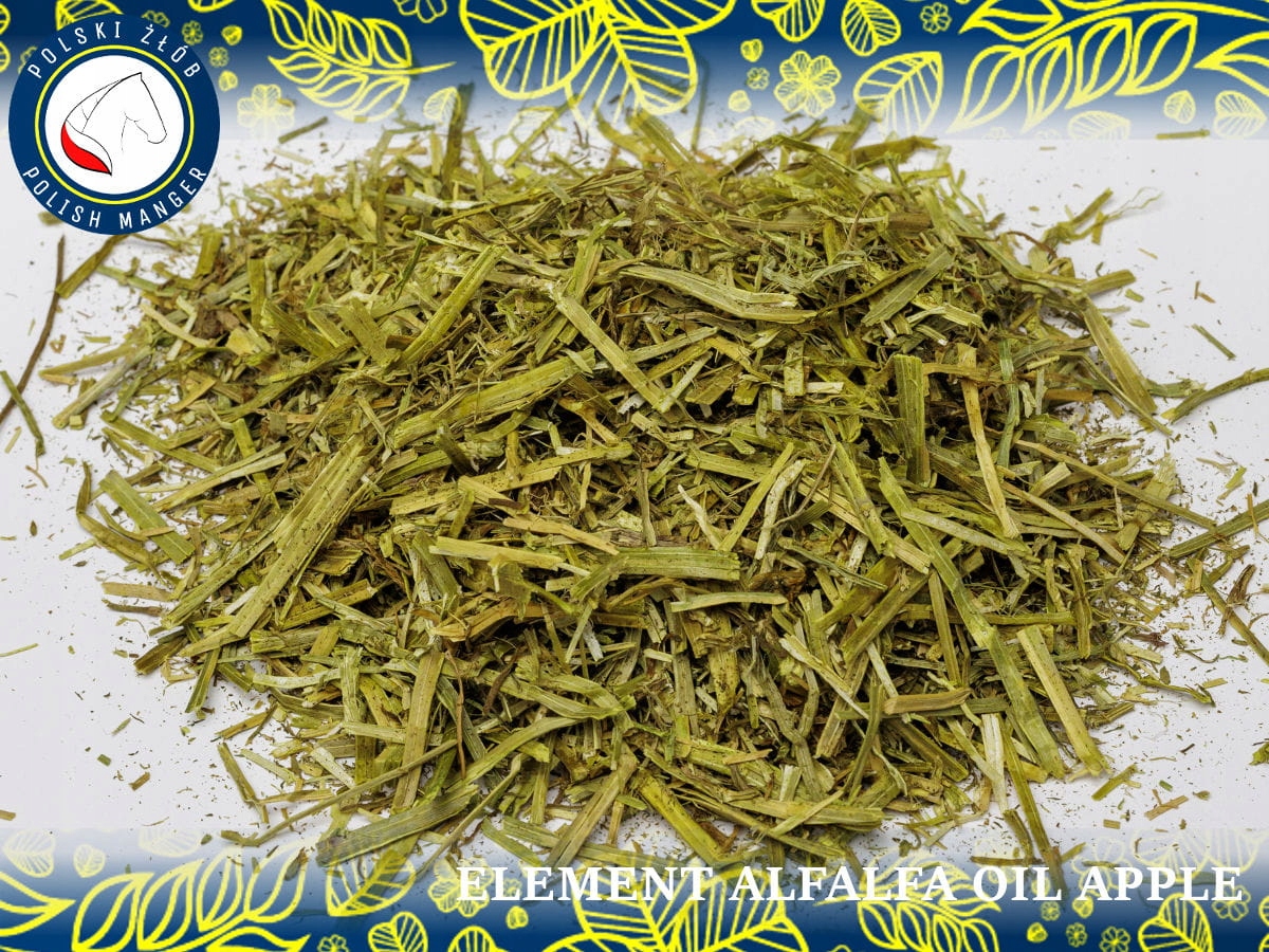 AlfAlfa Oil Apple 12,5kg - sieczka z lucerny jabłk Marka Polski Żłób