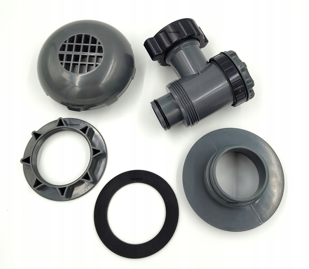 Bazénový Ventil Kurek S Pripojkou Na Hadicu 38 mm Pripojovacia Sada