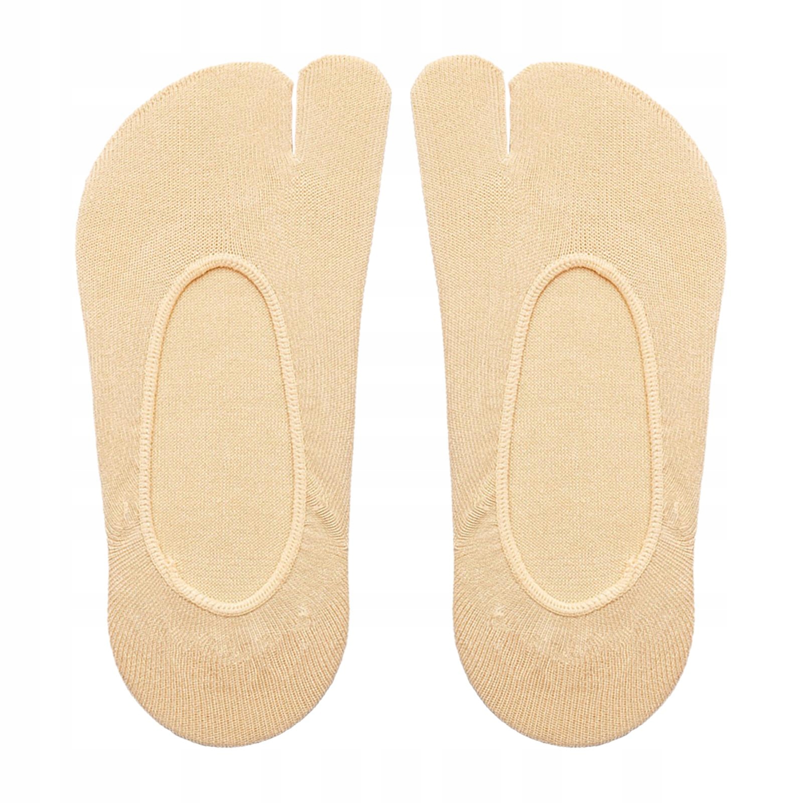Dámske 2-prstové žabkové ponožky Ženy bez svetlej pokožky