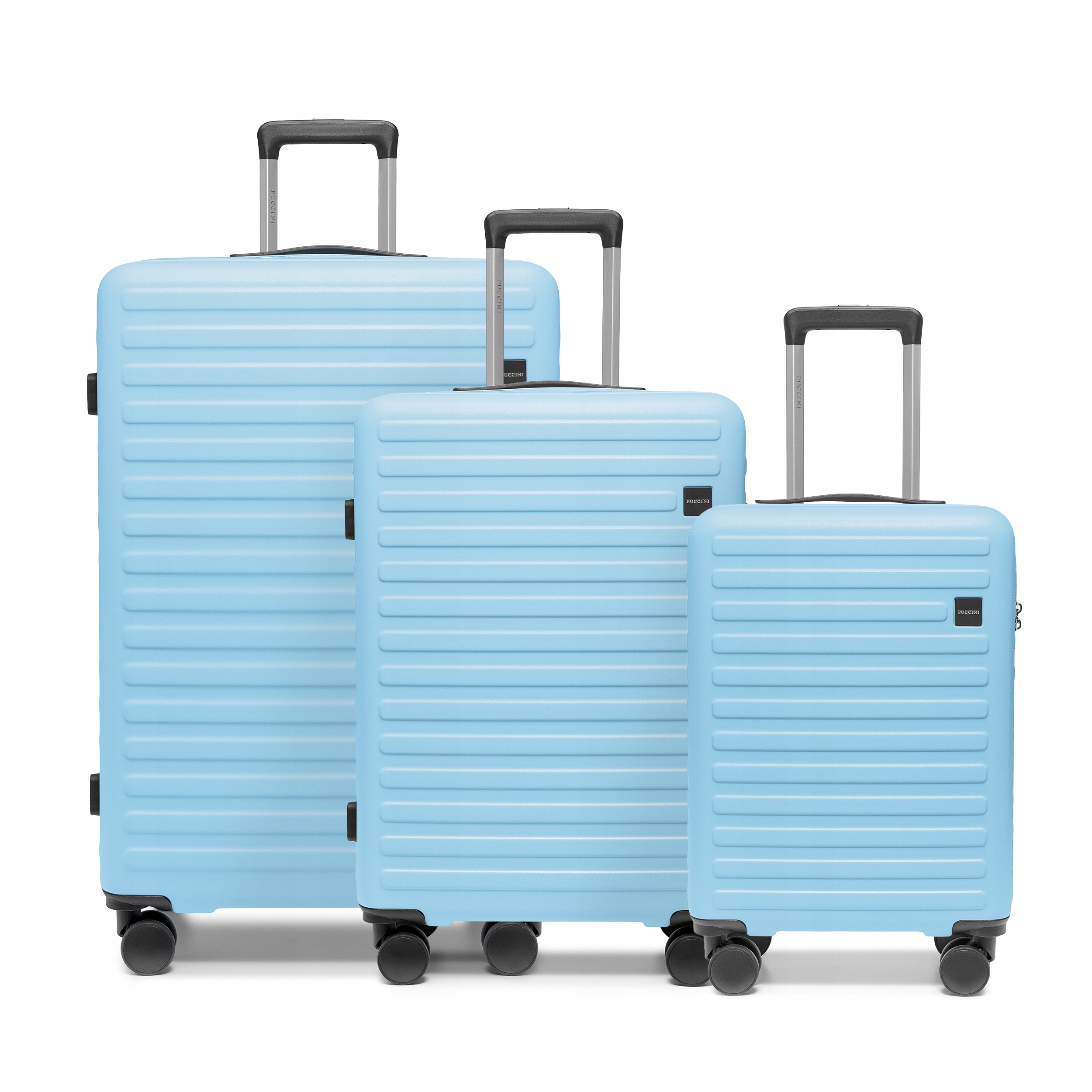Puccini Zestaw Walizek Podróżnych Duża Średnia Kabinowa Pc 3w1 PC035-7B