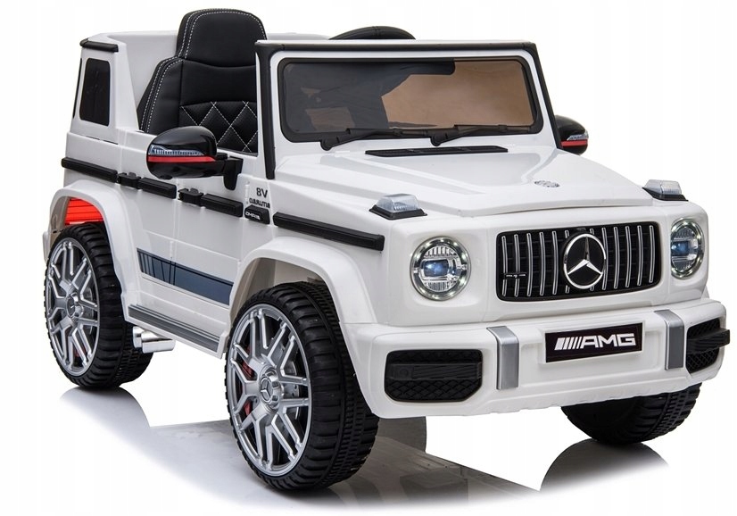 

Auto dla dzieci na akumulator Mercedes G63 Biały