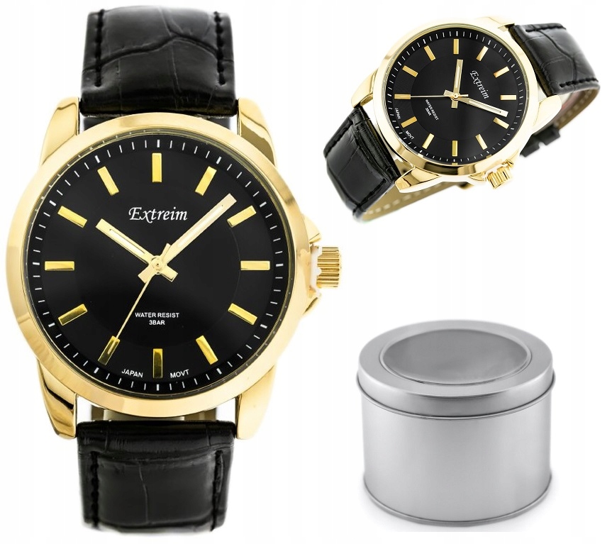 

Zegarek Męski Extreim na pasku elegancki klasyczny