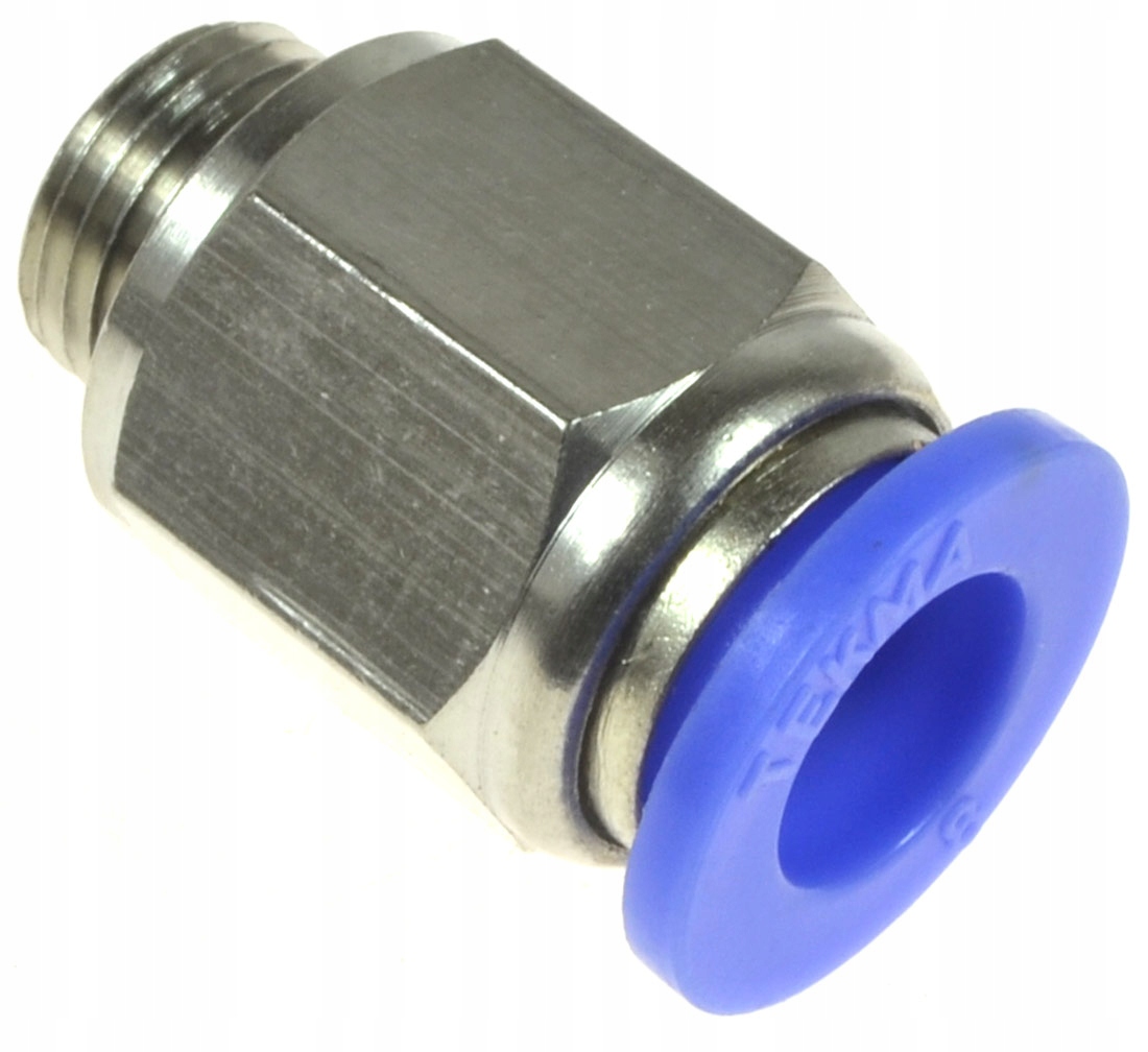 

Złączka wtykowa prosta na wąż 6mm gwint 1/8"