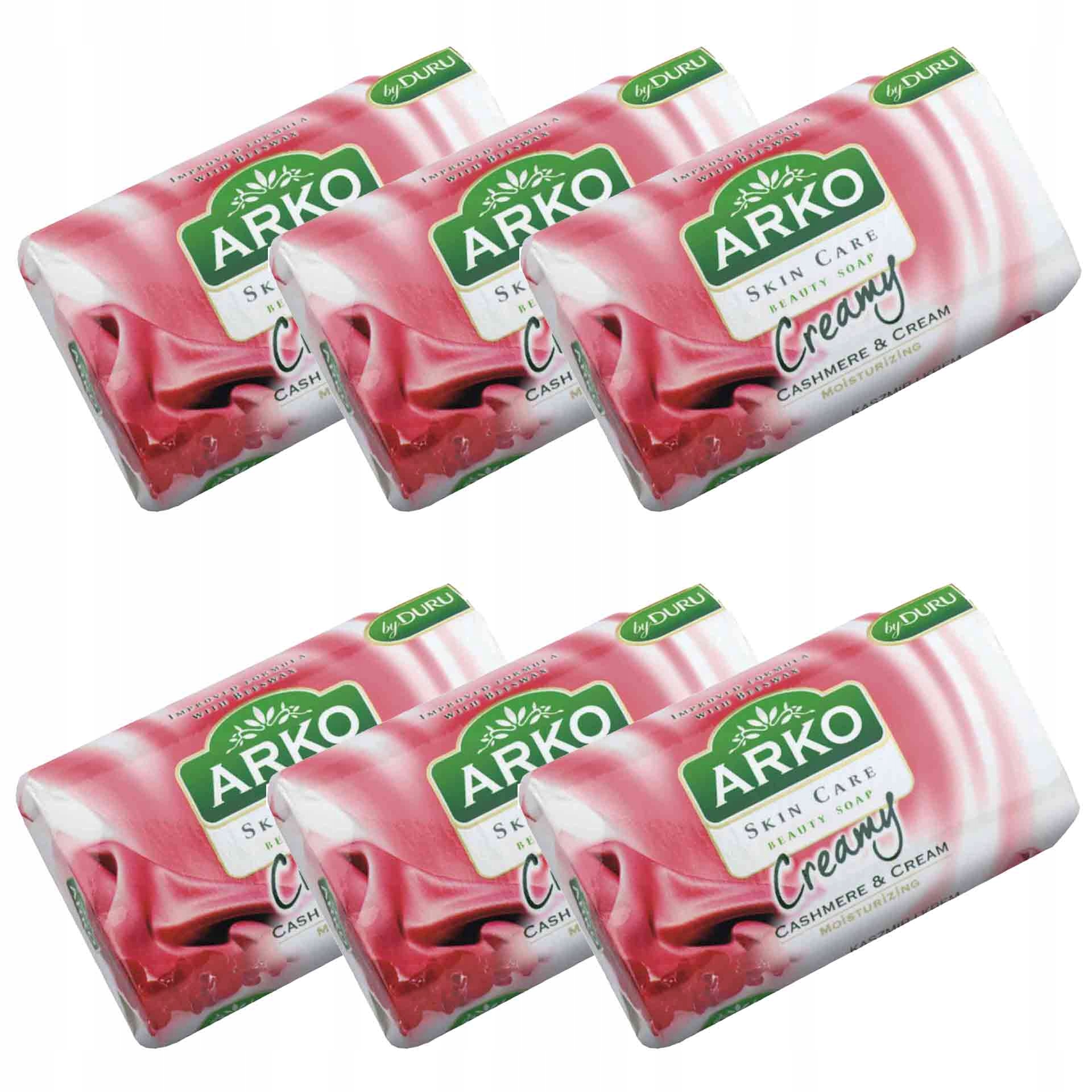 

Arko Mydło 90 g x 6 szt. Kaszmir