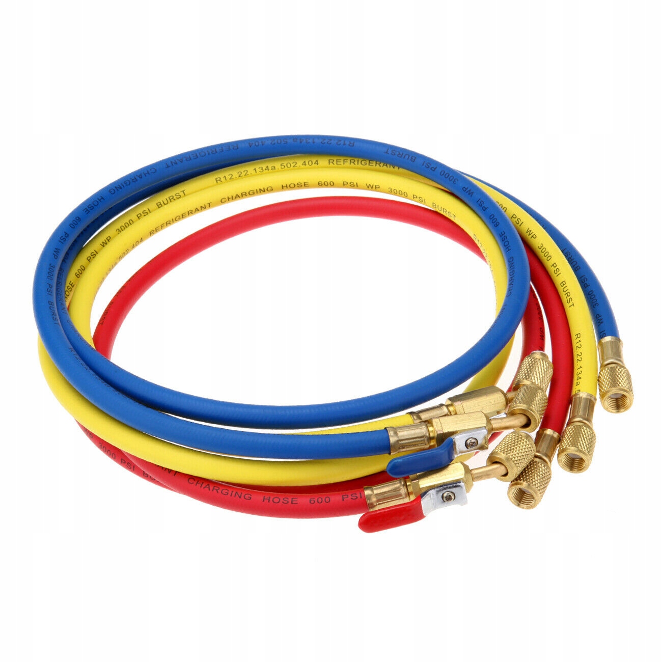 

Przewody klimatyzacji z zaworem R134a R404a 0756