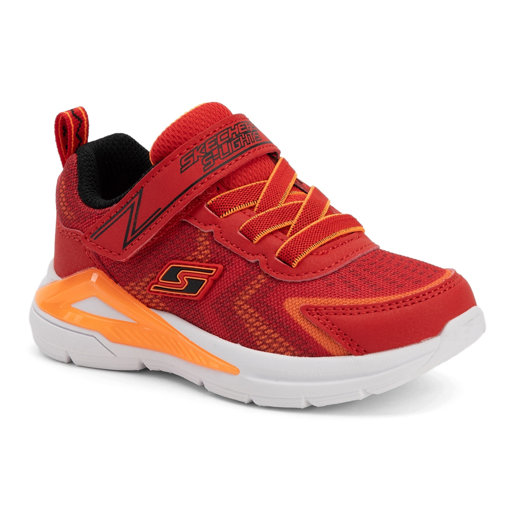 Dětské boty Skechers S-Lights Tri-Namics červená/oranžová