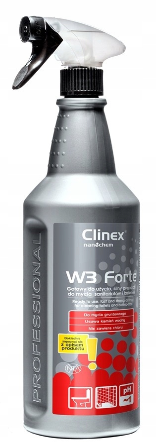 

Clinex W3 Forte Silny Preparat Do Łazienek 1L