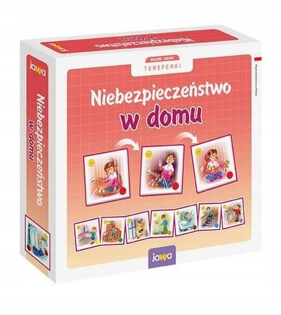 Gra dla Dzieci NIEBEZPIECZEŃSTWO W DOMU Edukacyjna Wydawca inny