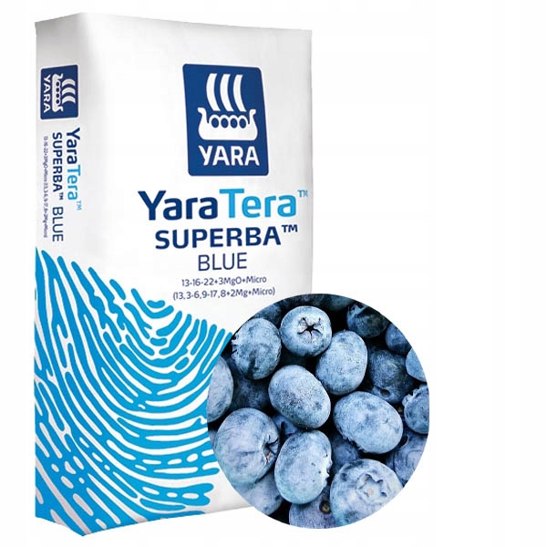 

YaraTera Superba Blue 25KG fertygacja borówki