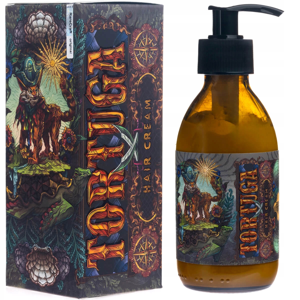 RareCraft, krem do włosów Hair Cream Tortuga, 200 ml