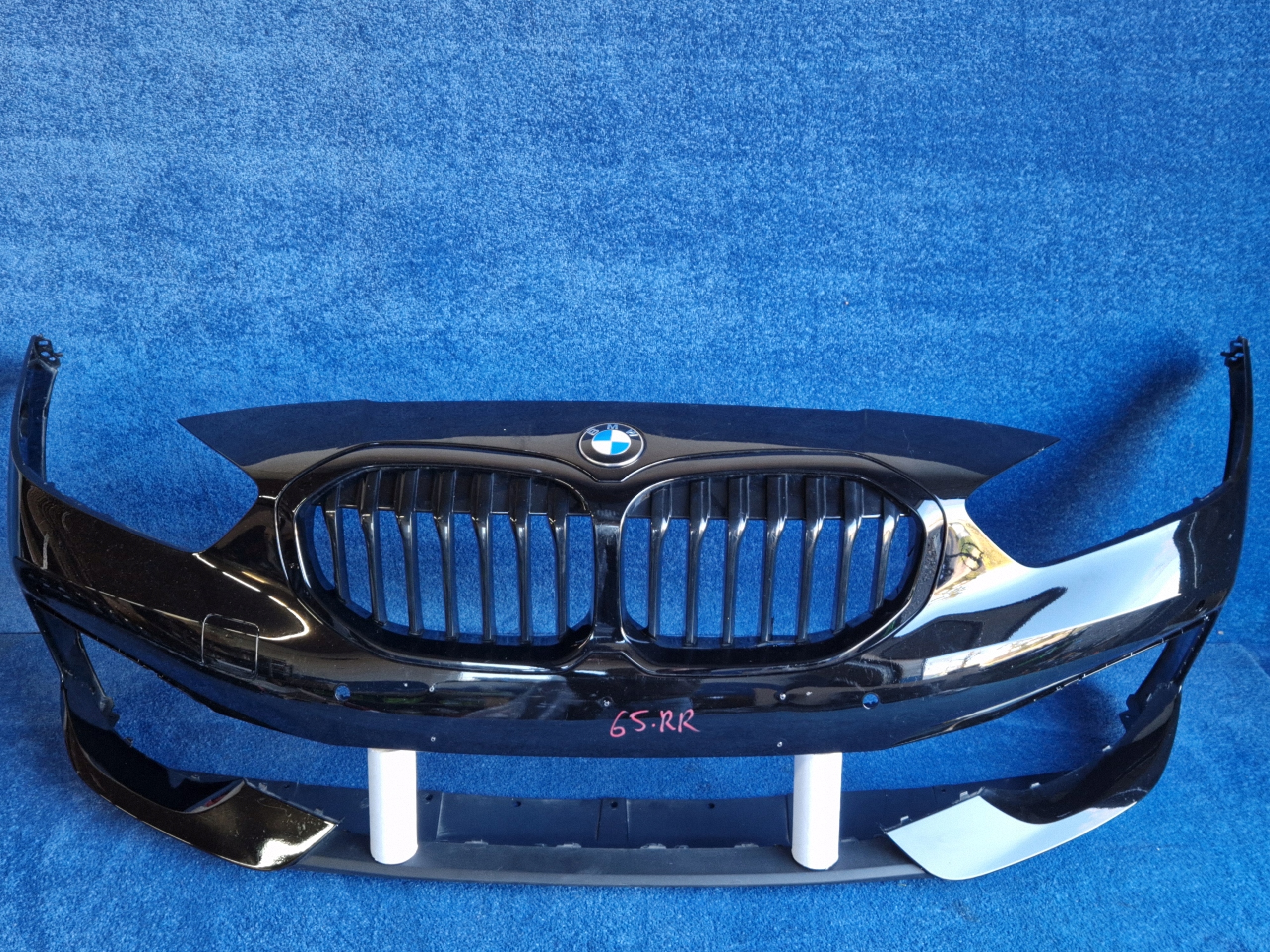 BMW 1 F40 bumper front front black DO LAKIEROWANIA 51117459708