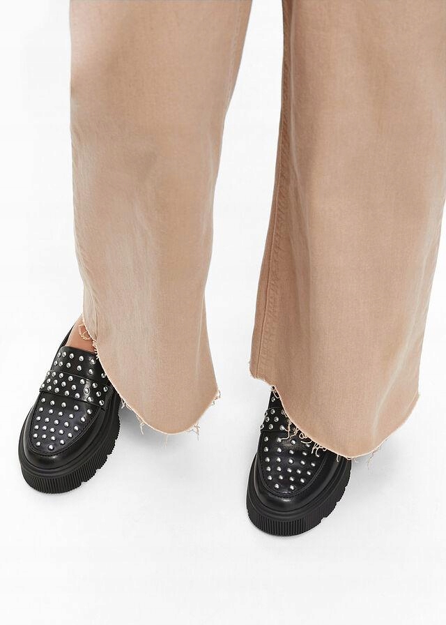 39 MOKASYNY DAMSKIE Z APLIKACJA dbh Rozmiar 39