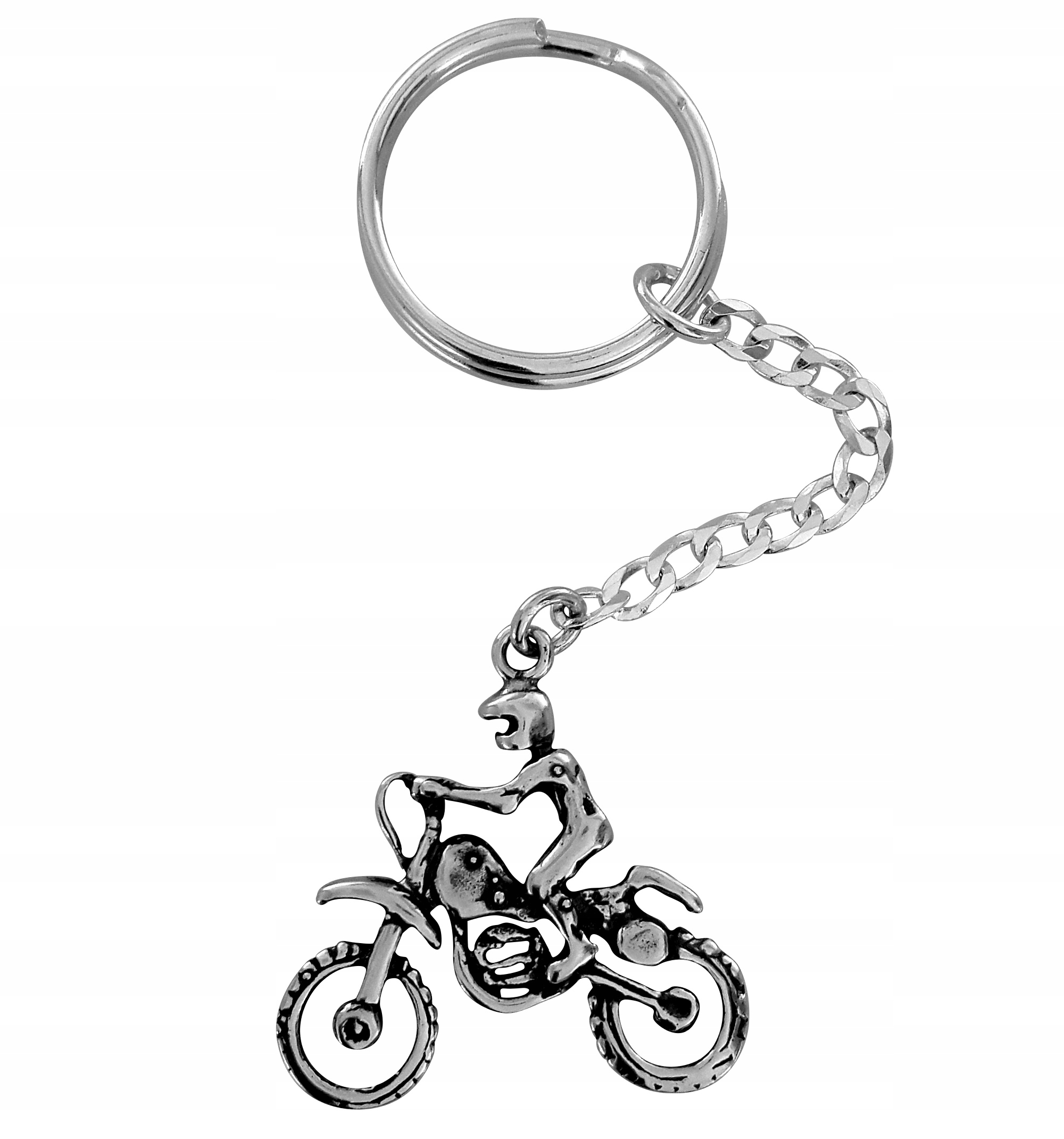 Přívěsek Motor Přívěsek Na Klíče Na Klíče Ze Stříbra 925