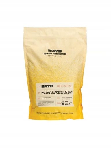 Levně káva zrnková Hayb Yellow espresso blend 1000 g