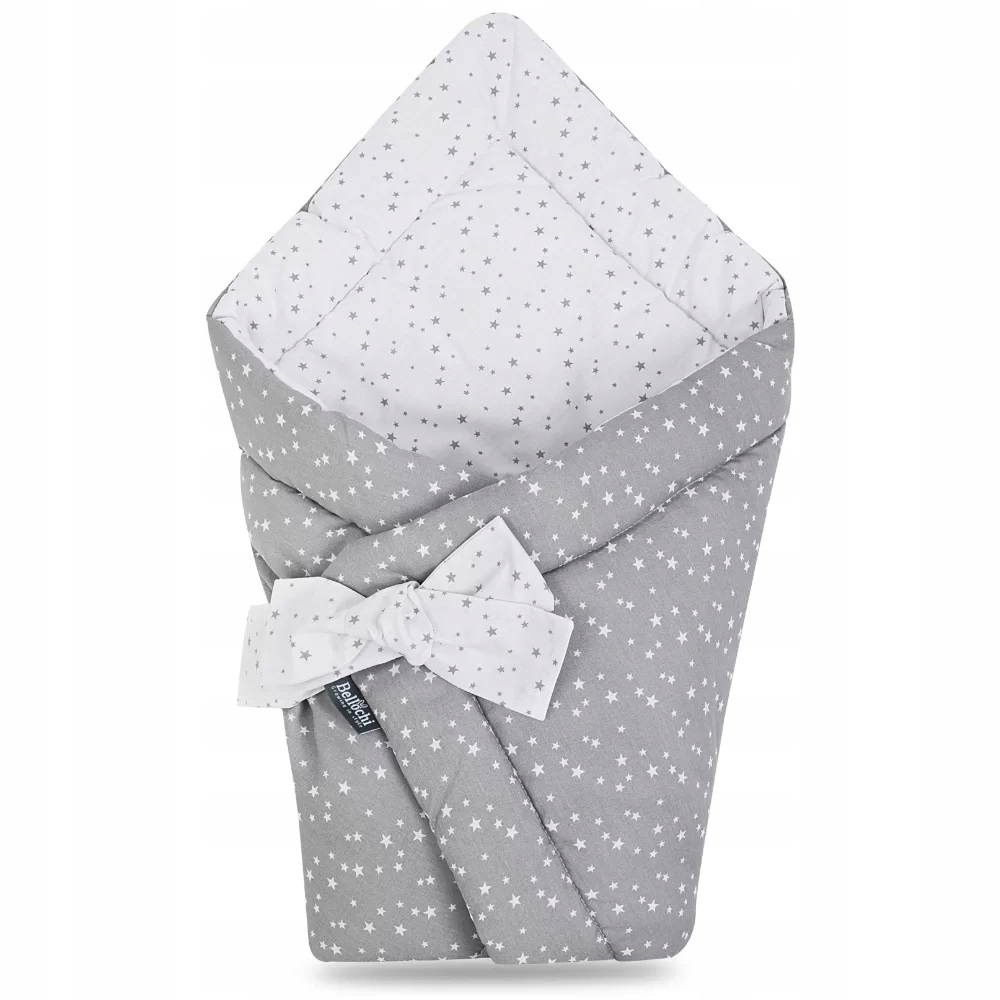 Uroczy Rożek niemowlęcy POLARIS z Bawełny 75x75 CM