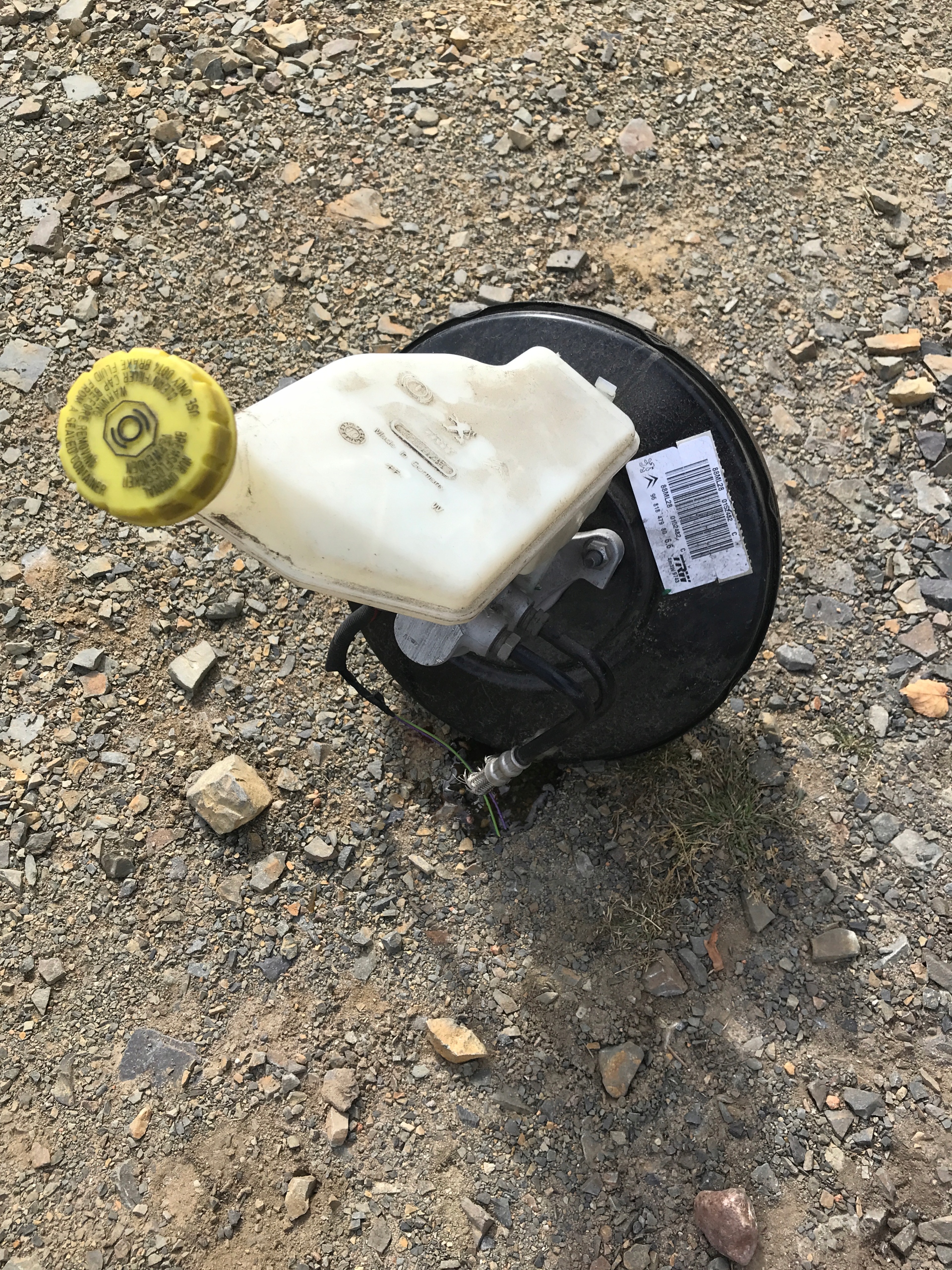 Servo bremsen PEUGEOT 207 SW 9681847980