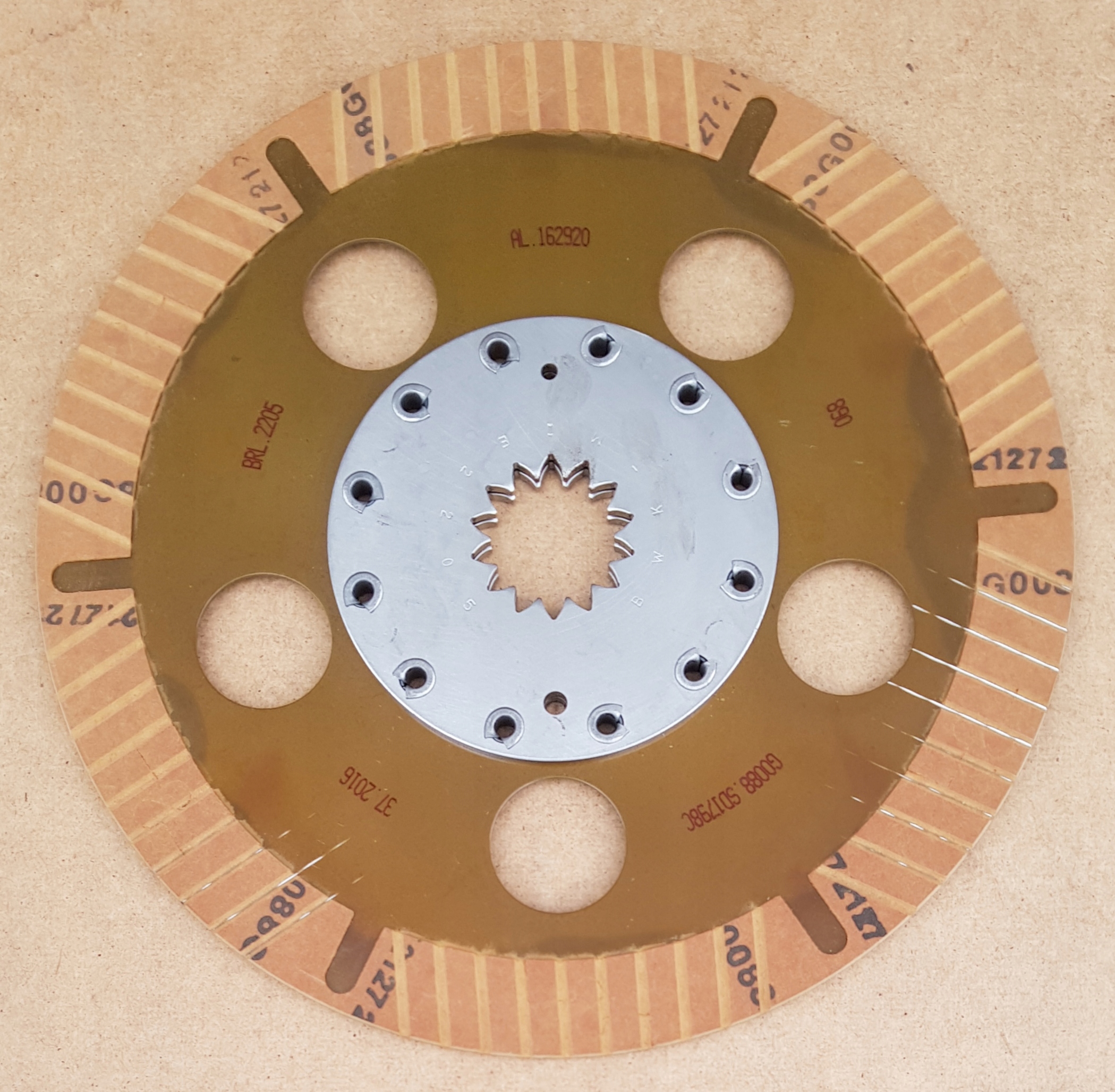 ОРИГІНАЛЬНИЙ ГАЛЬМІВНИЙ ДИСК JOHN DEERE AL162920