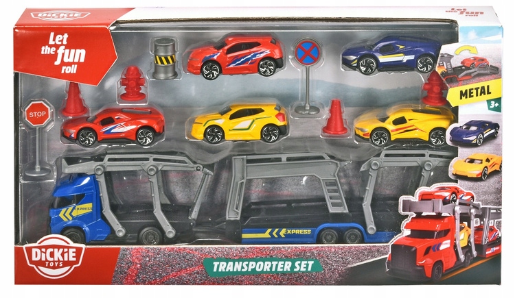 DICKIE TOYS Laweta Niebieska 5 Aut 203745012 Rodzaj pojazdu ciężarówka