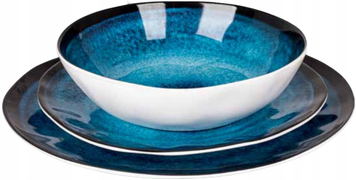 ZESTAW OBIADOWY MELAMINA BRUNNER BREEZE 16 szt. Marka Brunner