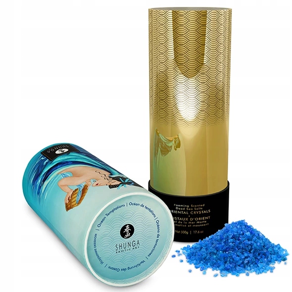 Shunga Bath Salts Ocean Temptations sol do koupele 500 g relaxační
