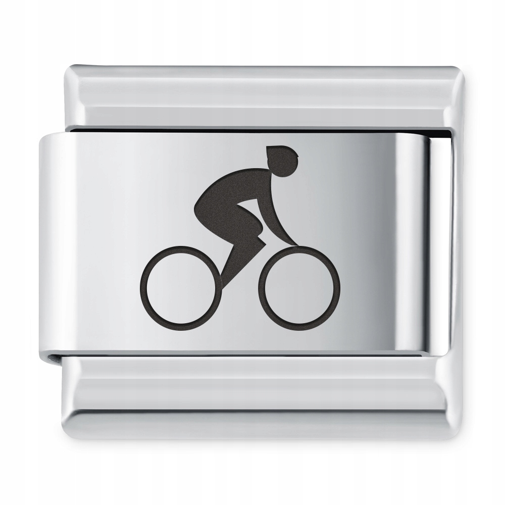 

Italian Charms Symbole Sportowe Jazda Na Rowerze