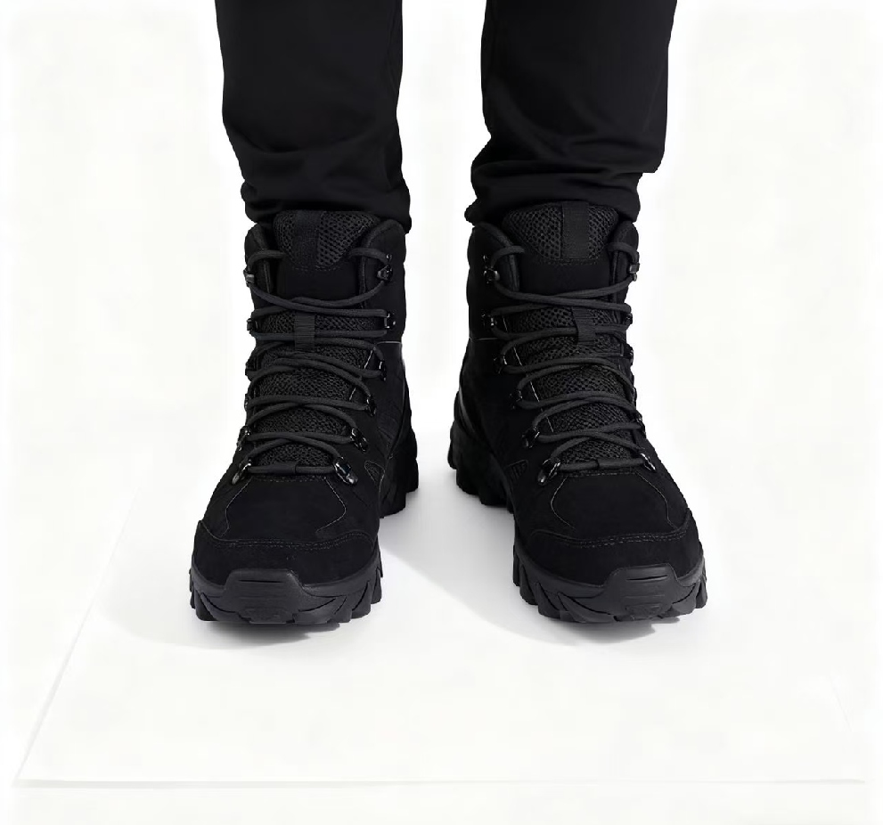 Taktické Vojenské, Voděodolné Trekové Kožené Boty