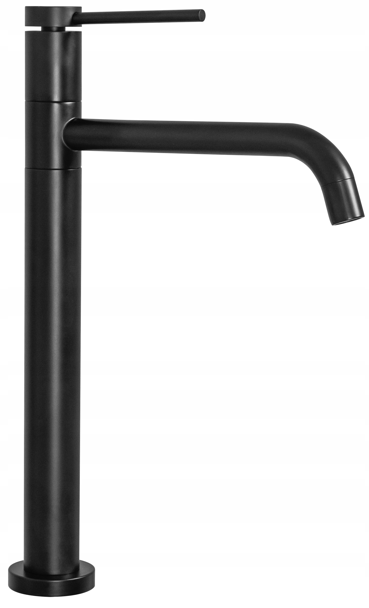 

Bateria Umywalkowa Kran Wysoka Lugano Black Rea