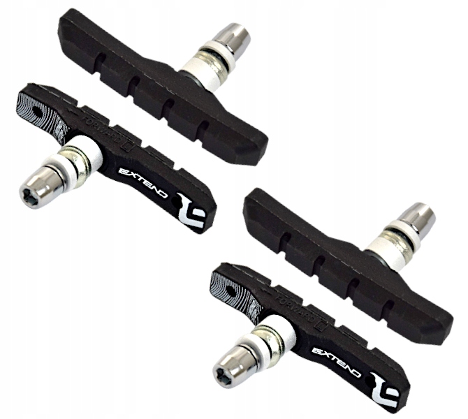 

Klocki Hamulcowe Rowerowe 2xKOMPLET V-brake 2xKOŁA