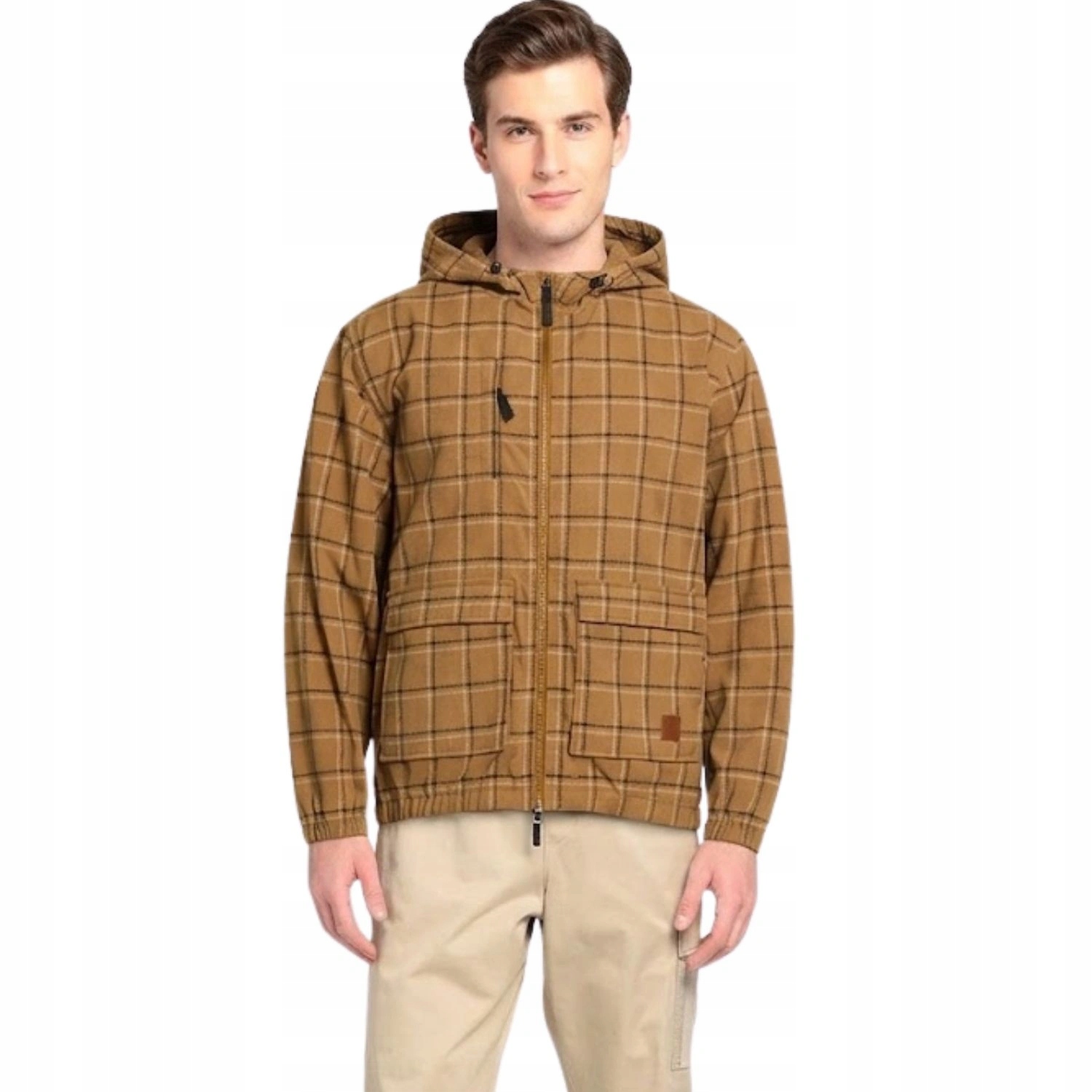 Pánská bunda Brixton Utility Parka přechodová větrovka mřížka vel. M